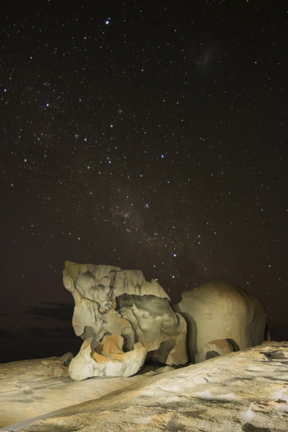 Remarkable Rock Under The Stars