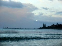 Pier Into The Sunset
