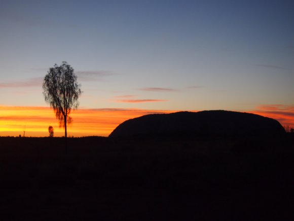 Sunrise At Uluru