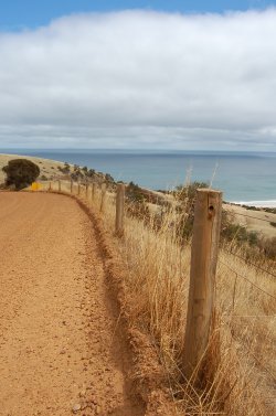 Dirt Road And The Sea
