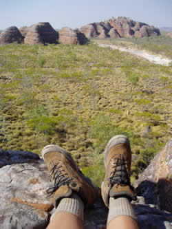 Taking A Well-earned Break After Trekking Through The Bungle Bungles