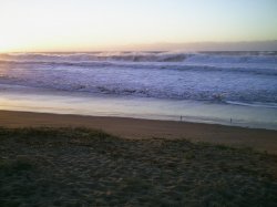 Sunrise Over The Beach