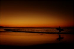 Sunset Surfer
