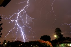 Lightning Over Brisbane