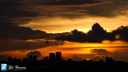 Sunset Over Darwin City Nt