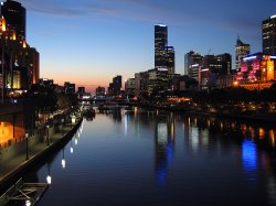 Yarra At Sunset
