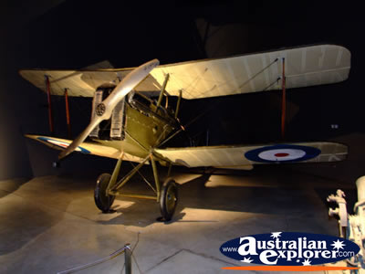 War Plane in the Australian War Memorial . . . CLICK TO VIEW ALL AUSTRALIAN WAR MEMORIAL (AIRCRAFT) POSTCARDS