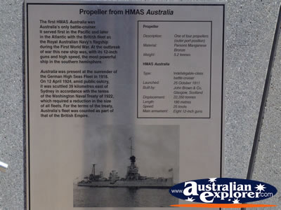 Australian War Memorial Propeller Sign . . . VIEW ALL AUSTRALIAN WAR MEMORIAL - MUSEUM PHOTOGRAPHS
