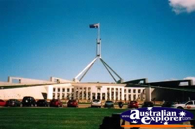 Canberra Parliament House . . . CLICK TO VIEW ALL PARLIAMENT HOUSE POSTCARDS
