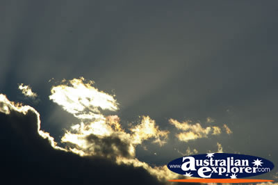 Sun on the Clouds . . . CLICK TO VIEW ALL CLOUDS POSTCARDS