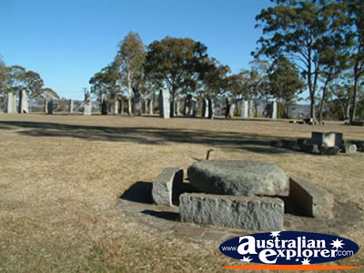 Celtic Country Circle of Stones Glen Innes . . . CLICK TO VIEW ALL GLEN INNES POSTCARDS