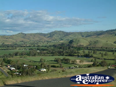 Gundagai View from Lookout . . . CLICK TO VIEW ALL GUNDAGAI POSTCARDS