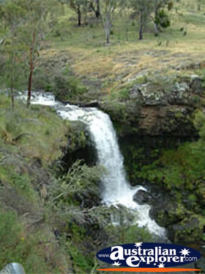 Tumbarumba Paddy River Falls . . . CLICK TO VIEW ALL TUMBARUMBA POSTCARDS