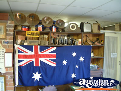 Canowindra Historical Museum Australian Flag . . . VIEW ALL CANOWINDRA HISTORICAL MUSEUM PHOTOGRAPHS