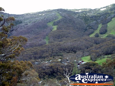 Thredbo Mountains View . . . CLICK TO VIEW ALL THREDBO POSTCARDS