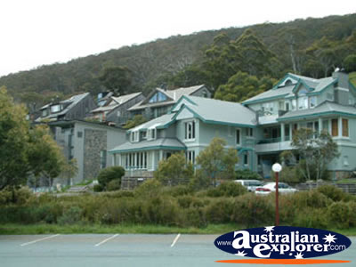 Thredbo Houses . . . CLICK TO VIEW ALL THREDBO POSTCARDS