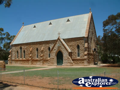 Wilcannia Church . . . CLICK TO VIEW ALL WILCANNIA POSTCARDS