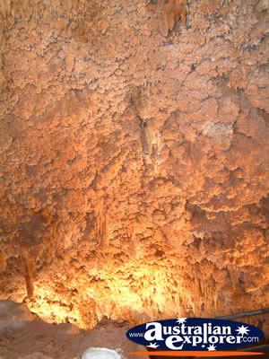 Wellington Caves Roof . . . CLICK TO VIEW ALL WELLINGTON CAVES POSTCARDS