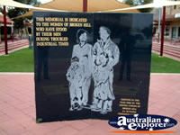 Broken Hill Memorial . . . CLICK TO ENLARGE