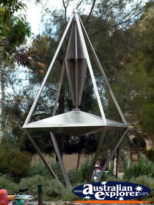 Broken Hill Sculpture . . . CLICK TO VIEW ALL BROKEN HILL POSTCARDS