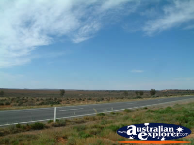 The Road to Broken Hill Landscape . . . CLICK TO VIEW ALL BROKEN HILL POSTCARDS