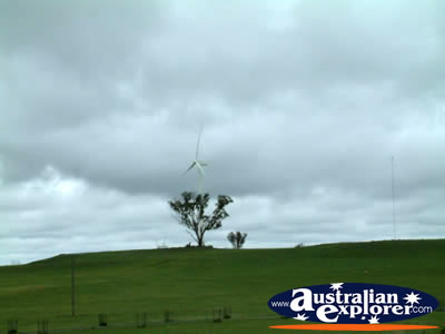 Crookwell Windmill Farm on a cloudy day . . . VIEW ALL CROOKWELL PHOTOGRAPHS