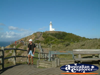 Pathways near Byron Bay Lighthouse . . . CLICK TO VIEW ALL BYRON BAY (LIGHTHOUSE) POSTCARDS