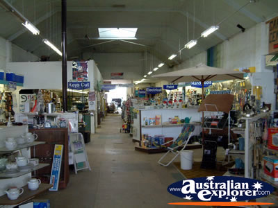Junee Broadway Builders Supplies Inside . . . CLICK TO VIEW ALL JUNEE POSTCARDS