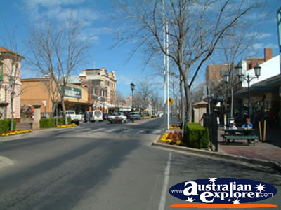 Dubbo Main Street . . . CLICK TO VIEW ALL DUBBO POSTCARDS