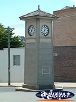 Bega Town Clock . . . CLICK TO ENLARGE