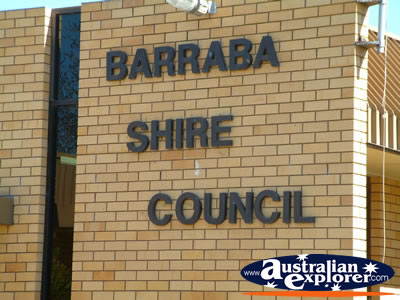 Barraba Shire Council . . . CLICK TO VIEW ALL BARRABA POSTCARDS