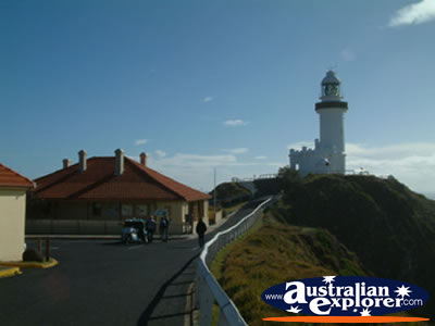 Byron Bay Lighthouse from the Carpark . . . CLICK TO VIEW ALL BYRON BAY POSTCARDS