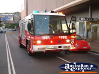 Wollongong Viva La Gong Parade Firetruck . . . CLICK TO ENLARGE