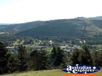 The view from the Lookout at Gundagai . . . CLICK TO ENLARGE