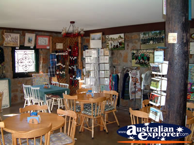 Inside Area at Glen Innes, Celtic Country . . . CLICK TO VIEW ALL GLEN INNES POSTCARDS