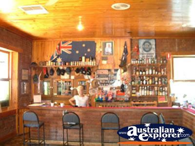 Booroorban Royal Mail Hotel Bar . . . CLICK TO VIEW ALL BOOROORBAN POSTCARDS