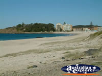 Beach at Forster . . . CLICK TO ENLARGE
