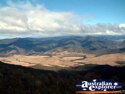 View From Pioneer Lookout . . . CLICK TO VIEW ALL PIONEER POSTCARDS