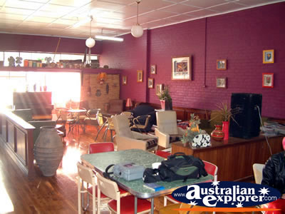 Coolamo Willos Rock n Roll Diner Indoors . . . CLICK TO VIEW ALL COOLAMON POSTCARDS