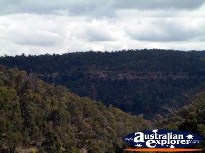 Scenic View from Zig Zag Railway in Lithgow . . . CLICK TO VIEW ALL LITHGOW POSTCARDS
