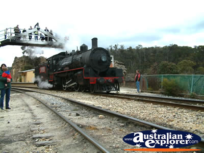 Lithgow, Zig Zag Railway and Steam Train . . . CLICK TO VIEW ALL LITHGOW POSTCARDS