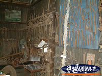 Jerilderie Inside Ned Kelly Blacksmith Shop . . . CLICK TO ENLARGE