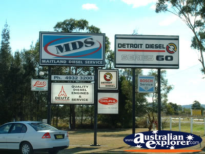 Maitland Diesel Service . . . CLICK TO VIEW ALL MAITLAND POSTCARDS