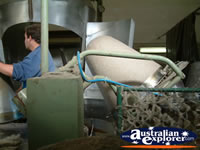 Workers at Akubra Workshop in Kempsey . . . CLICK TO ENLARGE