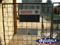 South West Rocks, Trial Bay Gaol Entry Gate . . . CLICK TO ENLARGE