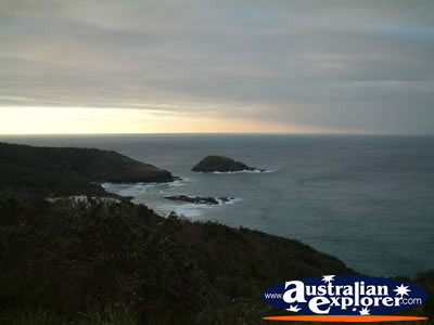 Landscape of South West Rocks, View From Smoky Cape Lighthouse . . . CLICK TO VIEW ALL SOUTH WEST ROCKS POSTCARDS