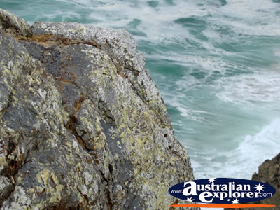 Cape Byron Rockface . . . CLICK TO VIEW ALL CAPE BYRON POSTCARDS