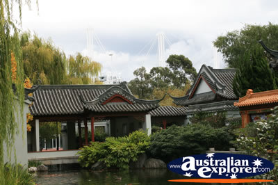 Chinese Gardens Buildings . . . CLICK TO VIEW ALL SYDNEY POSTCARDS