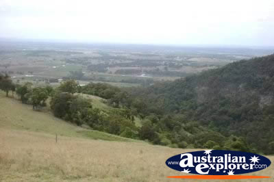 View of the Hunter Valley . . . CLICK TO VIEW ALL HUNTER VALLEY POSTCARDS