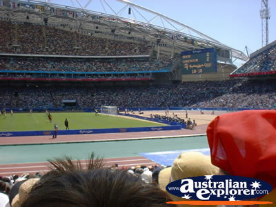 Olympic Stadium - Sydney . . . CLICK TO VIEW ALL SYDNEY (OLYMPIC STADIUM) POSTCARDS